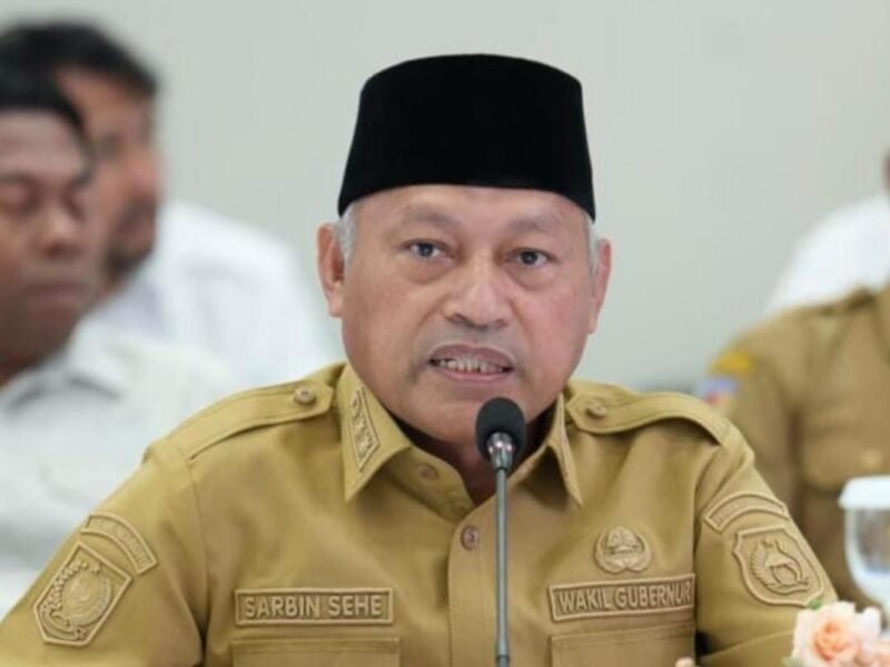 Wakil Gubernur Maluku Utara, H. Sarbin Sehe. || Foto : Kasedata.id