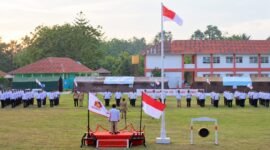 Diklat Laskar Gerindra Maluku Utara angkatan perdana resmi berakhir pada Selasa (20/10/2026). || Foto : Kasedata.id
