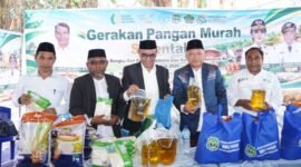 Sebanyak 700 paket sembako murah yang disediakan Pemerintah Provinsi Maluku Utara melalui Dinas Pangan. || Foto : Kasedata.id