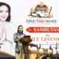 Gubernur Maluku Utara, Sherly Tjoanda Laos saat menutup Festival Legu Tara No Ate dan Musabaqah Tilawatil Quran (MTQ) Jaziratul Mulk di halaman Kedaton Kesultanan Ternate. || Foto : Kasedata.id