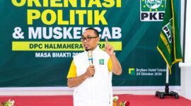 Wakil Ketua I DPW PKB Maluku Utara, Muhajirin Bailussy. || Foto : Kasedata.id