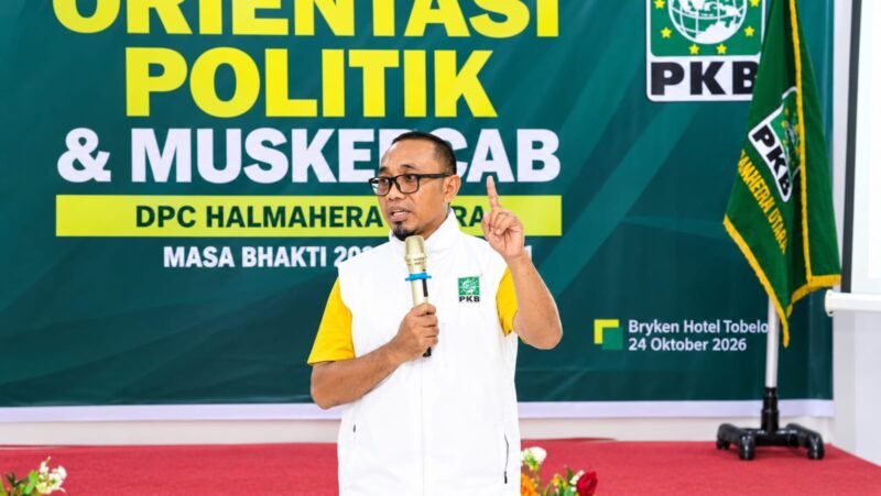 Wakil Ketua I DPW PKB Maluku Utara, Muhajirin Bailussy. || Foto : Kasedata.id