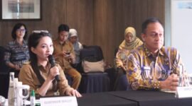 Gubernur Maluku Utara Sherly Tjoanda Laos menerima audiensi kunjungan kerja Badan Narkotika Nasional (BNN) RI yang diwakili Deputi Bidang Pemberdayaan Masyarakat BNN RI, Irjen Pol Drs. Aldrin M.P. Hutabarat. || Foto : Kasedata.id