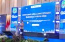 Kepala DPMPTSP Provinsi Maluku Utara, Dr. Nirwan M.T. Ali, saat menyampaikan sambutan pada peluncuran North Moluccas Business Forum 2026 di Bella Hotel, Ternate. || Foto : Kasedata.id