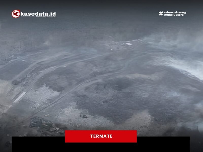 Pasca kebakaran TPA Takome Kota Ternate