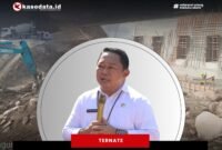 Pembangunan Sabo dam/Sekda Kota Ternate, Rizal Marsaoly [dok : kasedata.id]