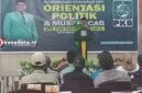 Sekretaris Wilayah PKB Maluku Utara, Abdul Malik Sillia, saat memberikan sambutan [dok : karno/kasedata]