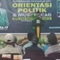 Sekretaris Wilayah PKB Maluku Utara, Abdul Malik Sillia, saat memberikan sambutan [dok : karno/kasedata]