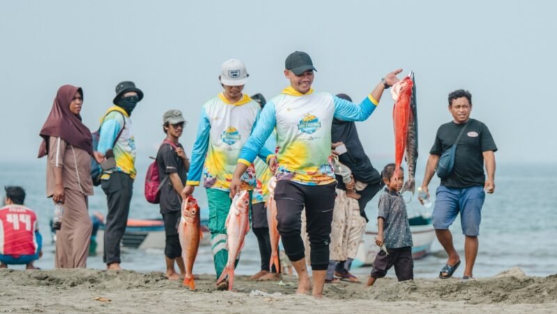 Ikan-ikan yang didapat oleh salah satu tim peserta lomba Obi Fishing Tournament 2026