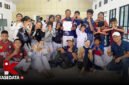 Kontingen Institut Karate-Do Indonesia (INKAI) Kabupaten Halmahera Selatan [dok : kasedata] 