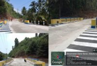 Jembatan Ake Busale di ruas Saketa-Dehepodo, Kabupaten Halmahera Selatan [dok : kasedata]
