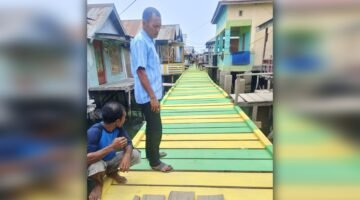 Empat Bulan Menjabat, Kades Bajo Tuntaskan Dua Jembatan Kayu