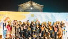 Tim paduan suara siswa dari Desa Kawasi, Pulau Obi, Halmahera Selatan, turut memeriahkan Festival Harmoni Obi (FHO) 2026.